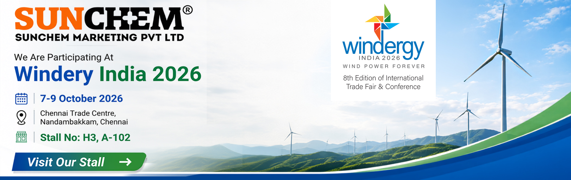 website banner for windergy 2026